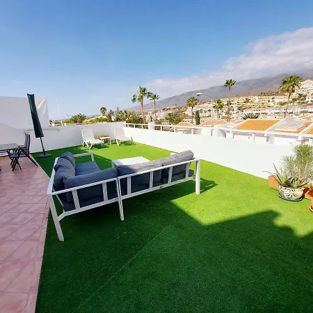 Huge Sunny Terrace Heated Pool Costa Adeje (Tenerife)